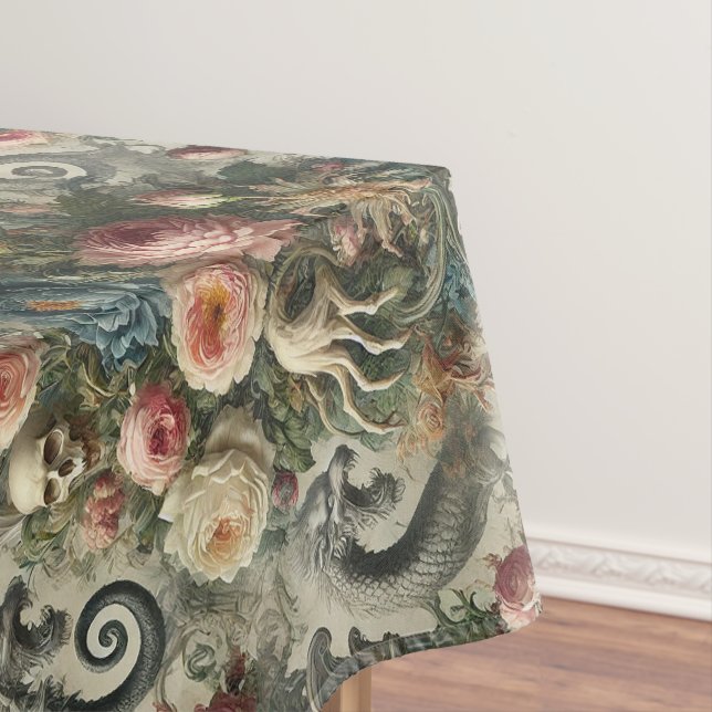 🐉 Eccentric Tithing - Gothic Large Pattern Tischdecke (Beispiel)