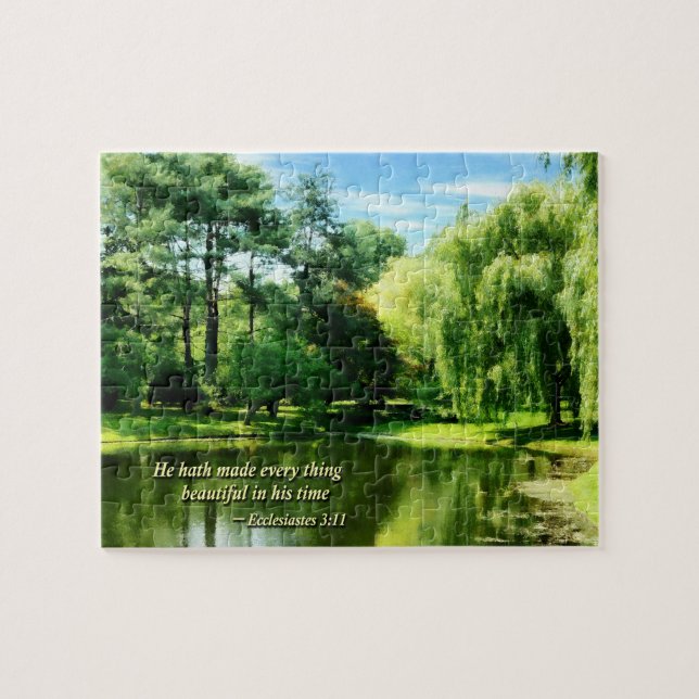 Ecclesiastes 3 11 Er hat alles beautifu gemacht (Horizontal)