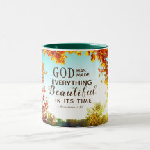 Ecclesiastes 3:11 Er hat alles schön gemacht