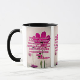 Ecclesiastes 3:14 KJV Bible Verse Pic Two-Tone Tasse