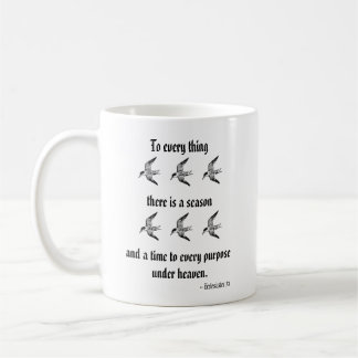 Ecclesiastes 3:1 kaffeetasse