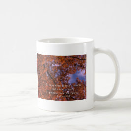Ecclesiastes 3:1 Zu allem gibt es eine Saison Kaffeetasse