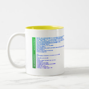 ECG SIP Anomalien 11oz Zweifarbige Tasse