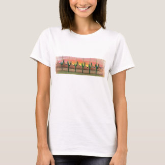 ECG-Wüstenlandschaft T-Shirt