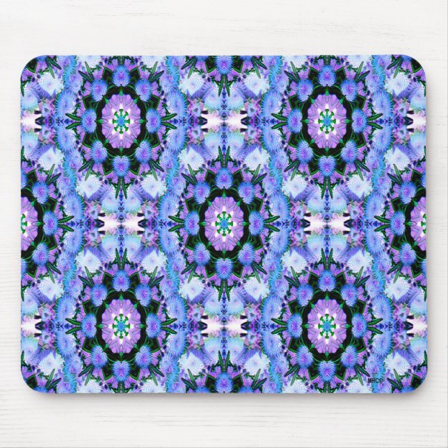 Echanicea in blau.... mousepad (Vorne)