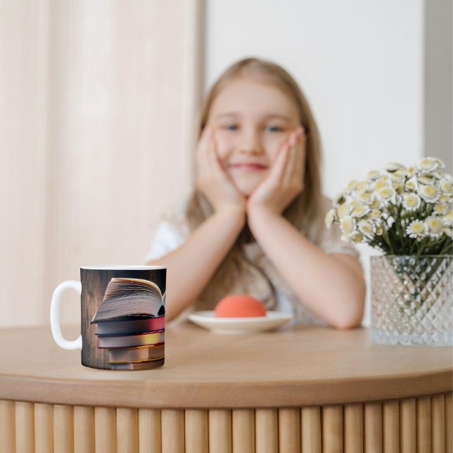 Échapez à votre bibliothèque : Une Mug d'amoureux  (Escape to Your Bookshelf: A Book Lover's Mug)