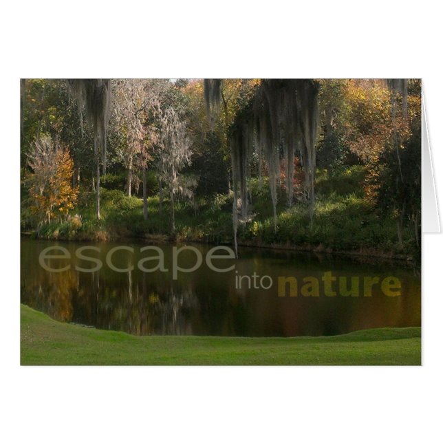 Échappez-vous dans la nature (Devant Horizontal)