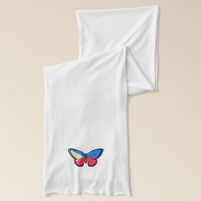 Écharpe Drapeau philippin de papillon (Gauche)