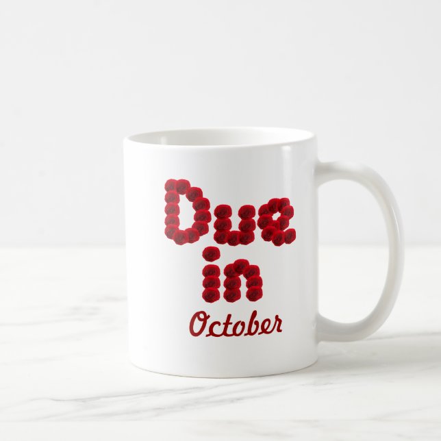 Échéance en octobre Mug (Droite)