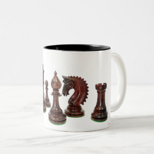 Échecs de Mug à deux tons