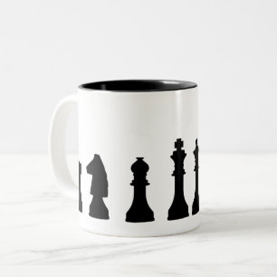 Échecs de Mug à deux tons