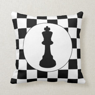 Échecs King Piece - Coussin - Chess Theme Gig