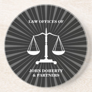 Échelles de juge - dessous de verre