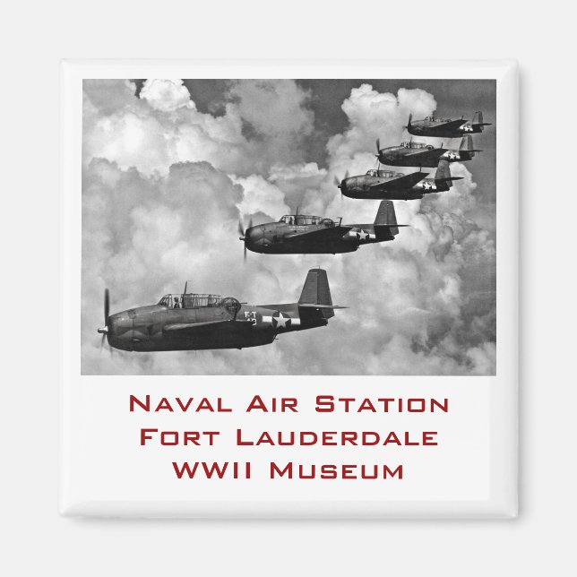 Echelon von Flugzeugen Magnet (Vorne)