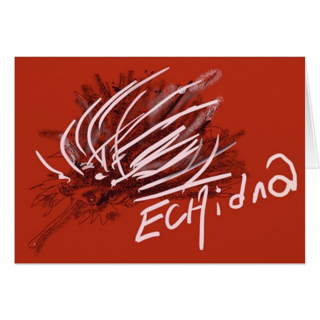 Echidnaanteater-Stachelschwein-Igel Ameisenesser (Vorderseite (Horizontal))