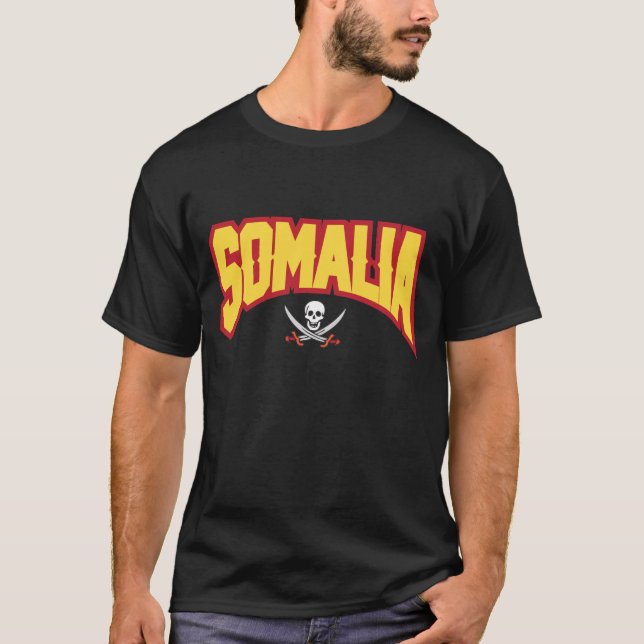 Echo1USA Somalia Piraten T-Shirt (Vorderseite)