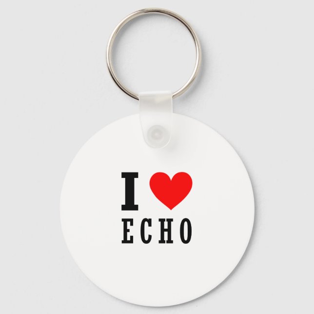Echo, Alabama Schlüsselanhänger (Vorderseite)