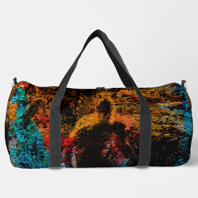 Echo Body – Large Art Sport Bag Duffle Bag (Vorderseite)