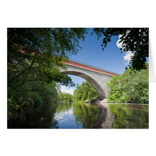 Echo-Brücke in Schierlings-Schlucht, Charles (Vorderseite (Horizontal))