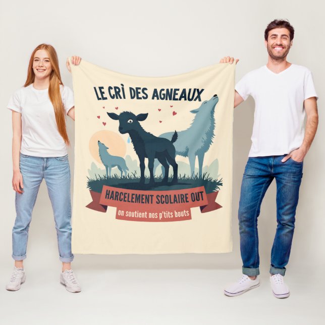 Écho Contre l’Oppression - Abzeichen #BalanceTonTy Fleecedecke (Beispiel)