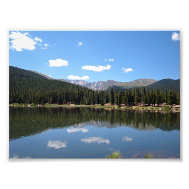 Echo Lake Mt Evans Colorado Fotodruck (Vorne)