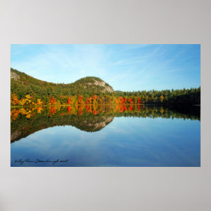 Echo Lake, New Hampshire Poster