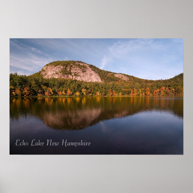 Echo Lake New Hampshire Print Poster (Vorne)