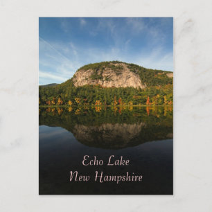 Echo Lake, NH Postcard Postkarte
