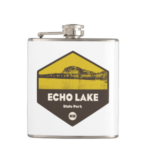 Echo Lake Staat Park New Hampshire Flachmann