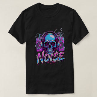 Echo le bruit - Boombox Skull Streetwear T-Shirt