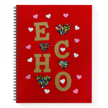 ECHO-LIEBE SpiralNotebook