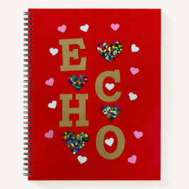 ECHO-LIEBE SpiralNotebook Notizbuch