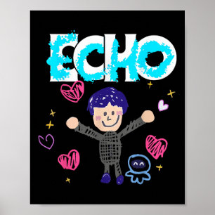 Echo Lustig Für Männer Frauen Jin Kinder Poster