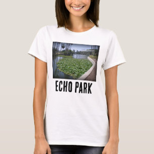 Echo Park Lake à Los Angeles, Californie T-Shirt