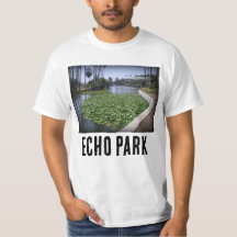Echo Park Lake in Los Angeles, Kalifornien