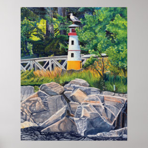 Echo Point Leuchtturm Poster