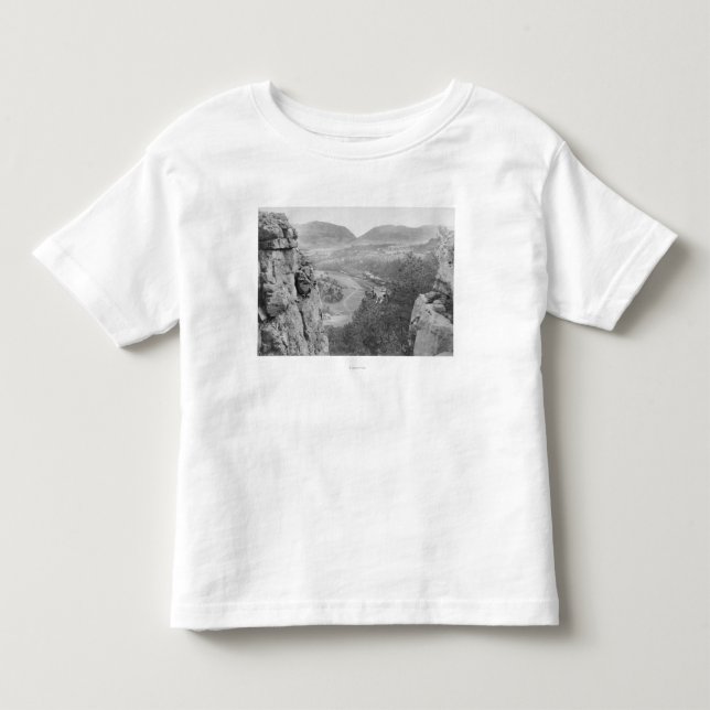Echo-Schlucht, die durch Sioux-Durchlauf Photograp Kleinkind T-shirt (Vorderseite)