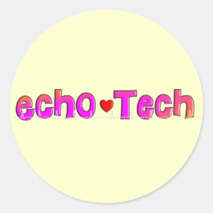 Echo Tech (Cardiac Echo Tech) Geschenke Runder Aufkleber