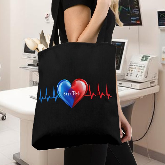  Echo Tech - Cardiac Sonographer Tasche (Echo Tech - Cardiac Sonographer Tote Bag)
