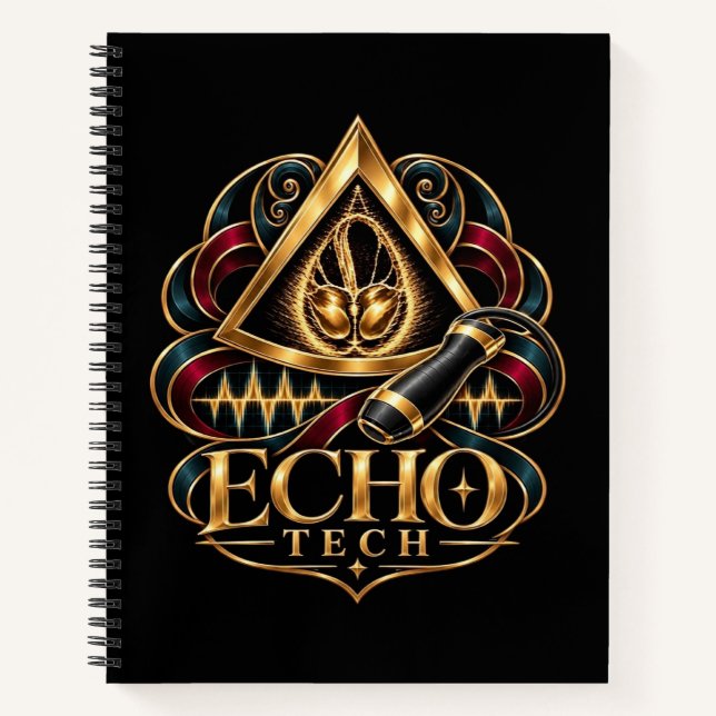 Echo Tech - Echokardiograph - Sonographiker Notizbuch (Vorderseite)