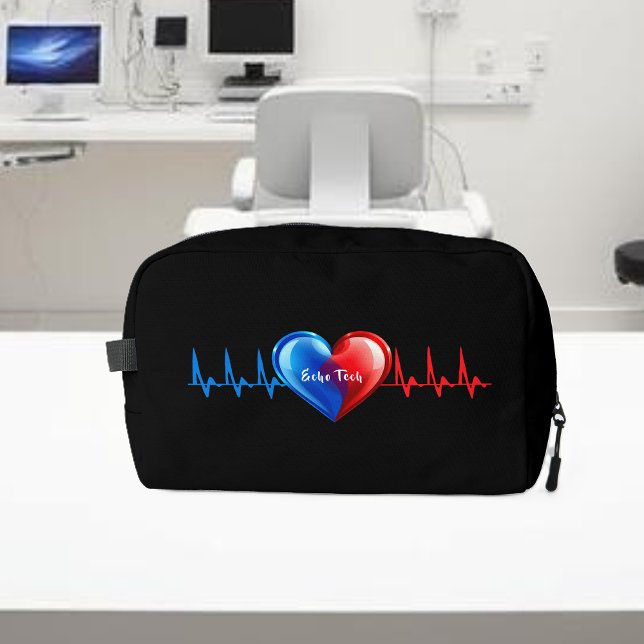 Echo-Tech - Herz-Sonograf Waschbeutel (Echo tech - Cardiac Sonographer Dopp Kit)