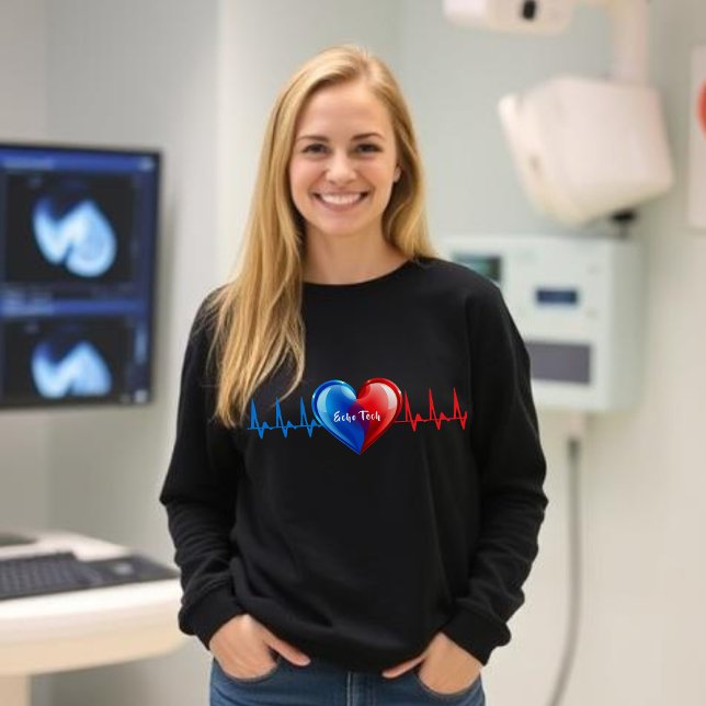 Echo Tech- Herzsonograf/in Sweatshirt (Echo Tech- Cardiac Sonographer Sweatshirt)