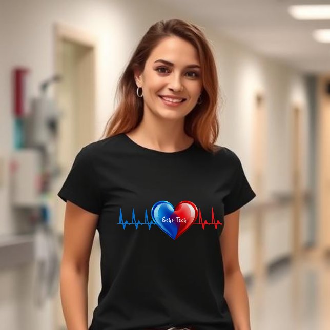 Echo-Tech-Kardiosonographer T-Shirt (Echo Tech-Cardiac Sonographer T-Shirt)