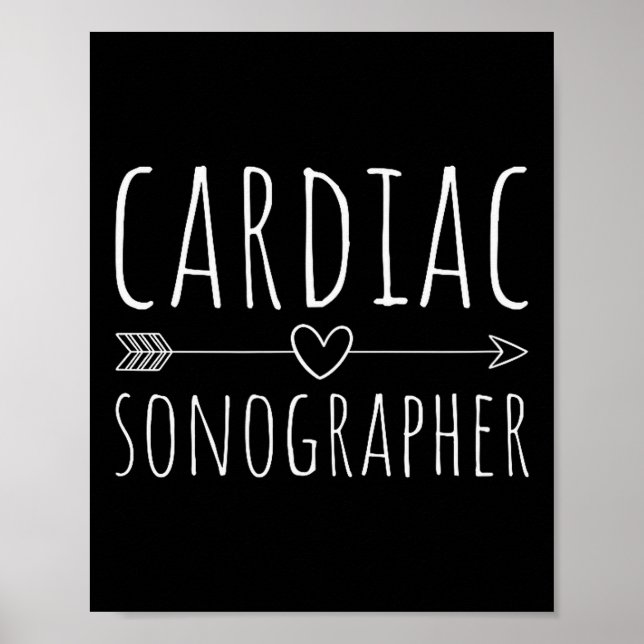 Echo Tech, Rs, Herz-Sonographer  Poster (Vorne)