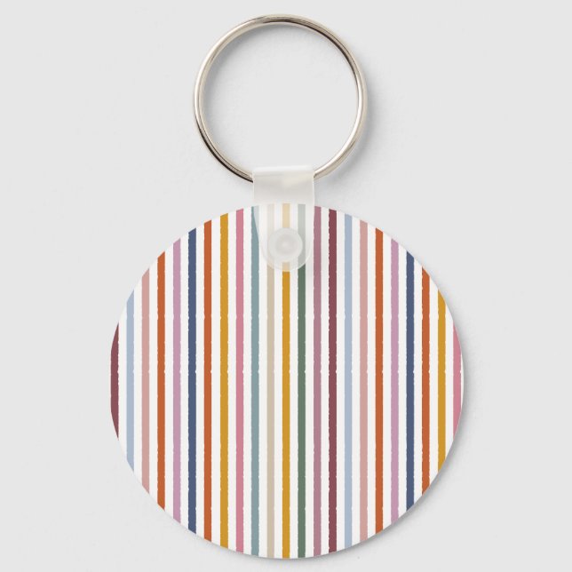 Echo Trails Custom Metal Keyring - Multicolor Schlüsselanhänger (Vorderseite)