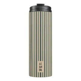 Echo Trails Custom Thermal Tumbler - Matcha Green Thermosbecher