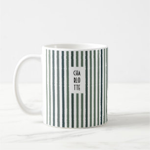 Echo Trails Individuelle Name Tasse - Matcha Grünt