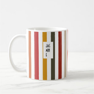 Echo Trails Nom Personnalisé Mug - Teintes de Terr