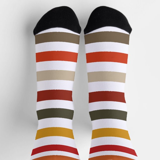 Echo Trails Strickte Nachhaltige Socken - Erdung (Oben)