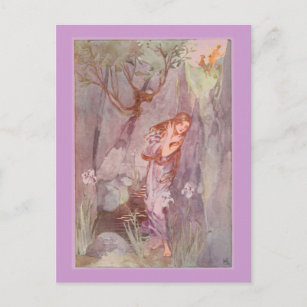 Echo und Narcissus von Stratton Postkarte